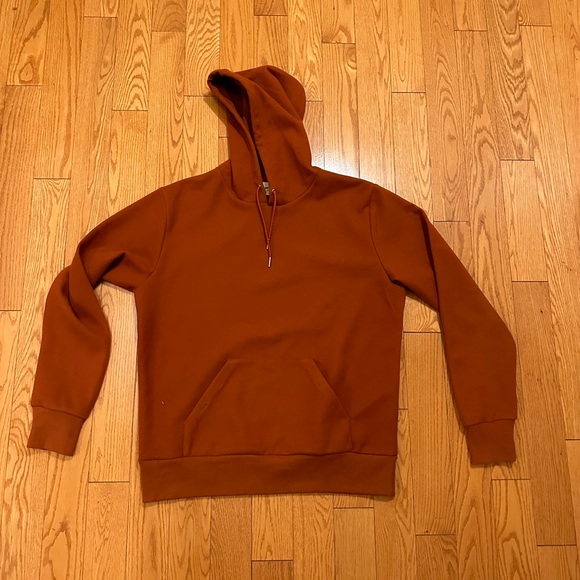 LA Panoplie Rust Orange Hoodie - Picture 1 of 4